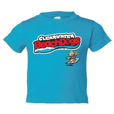 Clearwater Threshers BeachDogs Tee Soft Style Toddler