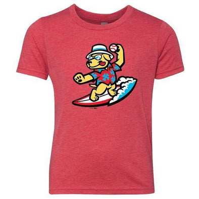Clearwater Threshers CLEARWATER BEACH DOGS TEE VINTAGE DOG LOGO
