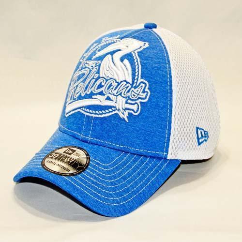 Myrtle Beach Pelicans NEW ERA 39THIRTY STRETCH FIT TONAL PRIMARY CHC CAP