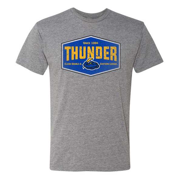 Adult Thunder Gray Nameplate t-shirt