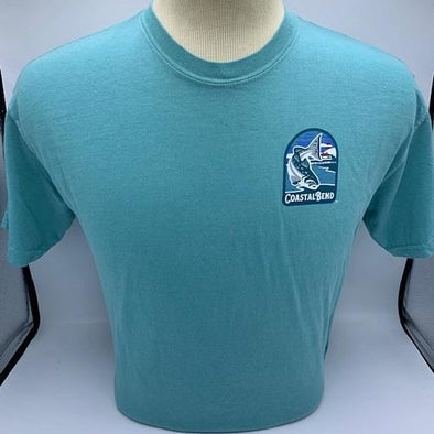 2019 - T Coastal Bend Front & Back - Green