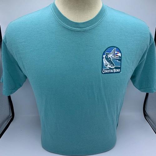 2019 - T Coastal Bend Front & Back - Green