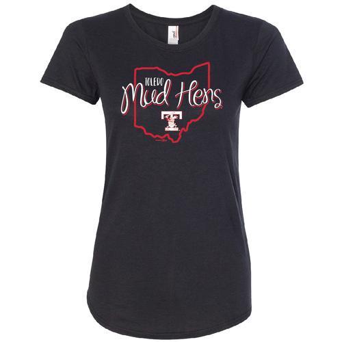 Seventeen Ladies Tri-Blend Scoopneck T