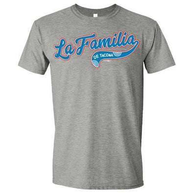Tacoma Rainiers Copa La Familia de Tacoma Gray Primary Tee