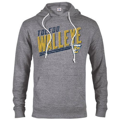 Ellis Walleye Snow Heather Hooded Sweatshirt