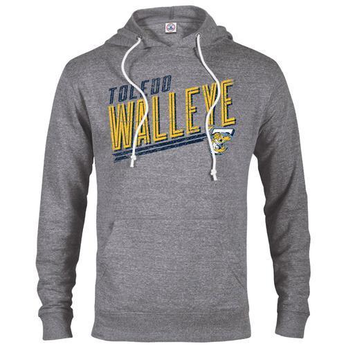 Ellis Walleye Snow Heather Hooded Sweatshirt