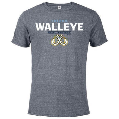 Melt Walleye Snow Heather Fitted T