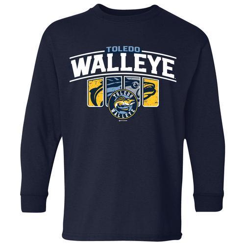 Youth Slots Walleye Long Sleeve T-shirt
