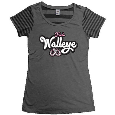 Wink Youth Girls Walleye Striped Contrast T