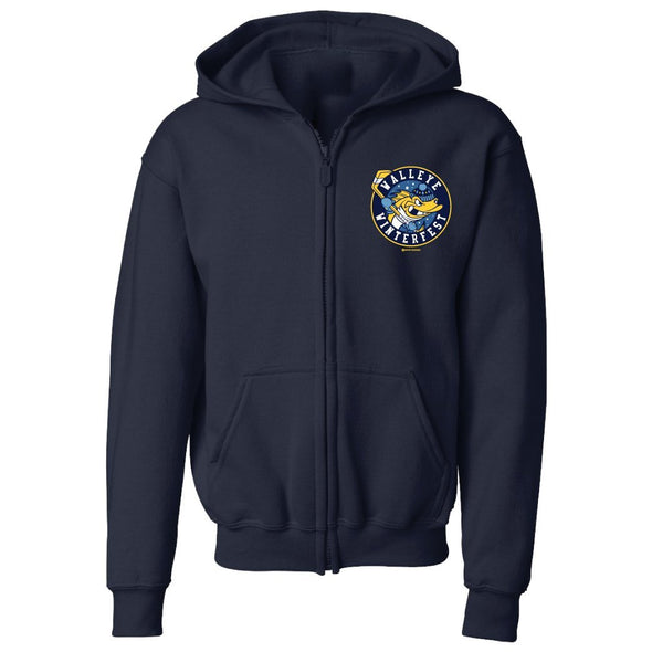 Toledo Walleye Youth Winterfest Crest Zip Hood