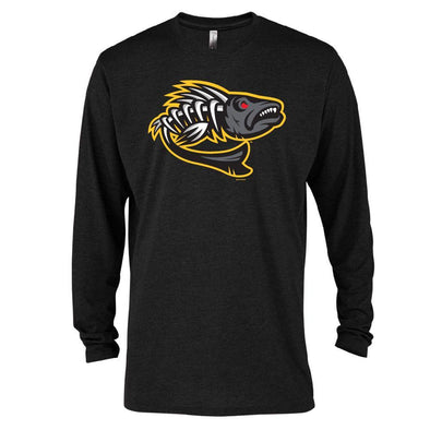 Toledo Walleye Zombie Fish Long Sleeve T-shirt