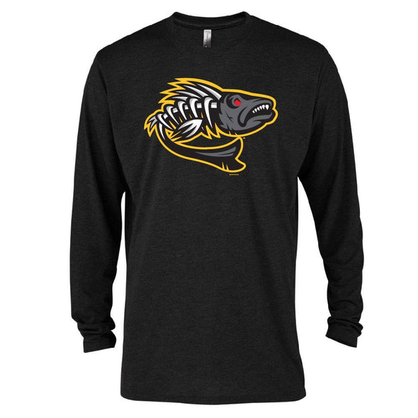 Toledo Walleye Zombie Fish Long Sleeve T-shirt
