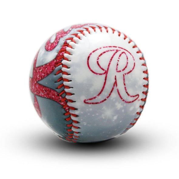 Tacoma Rainiers Glitter Logo Baseball