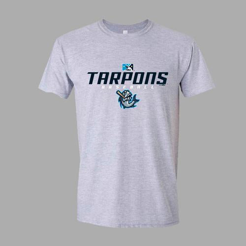 Tampa Tarpons Tampa Tarpons Sea Blue Tarpons Baseball T-Shirt