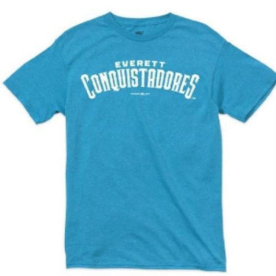 Everett AquaSox Teal Conquistadores Tee