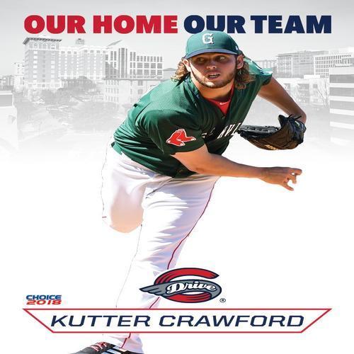 Greenville Drive 2018 Team Baseball Card Set