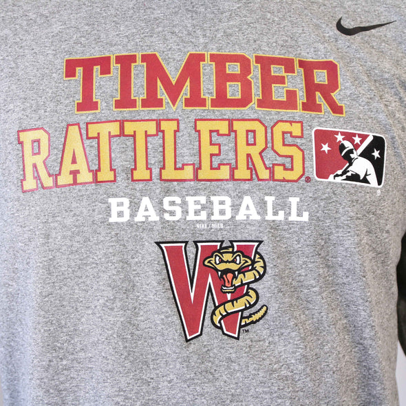 Wisconsin Timber Rattlers Legend Carbon Long Sleeve T-Shirt