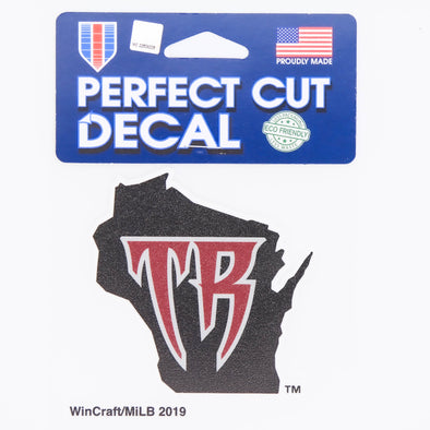 Wisconsin Timber Rattlers WI Alt Decal