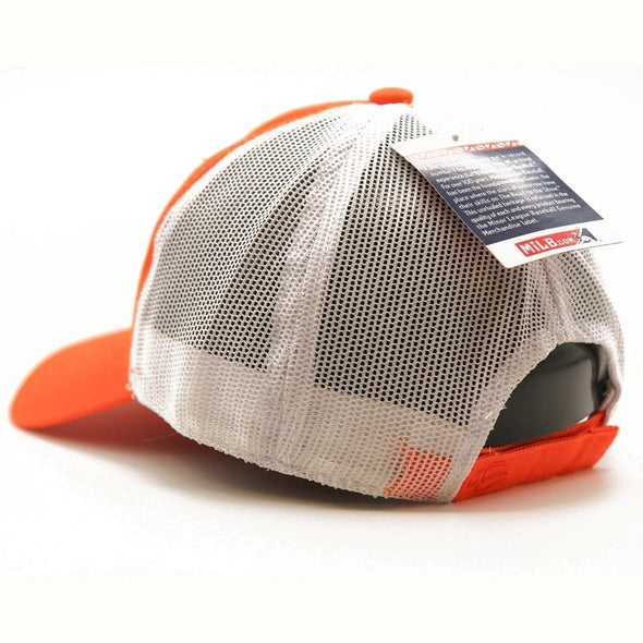 Cascabeles de Wisconsin Orange Mesh Hat