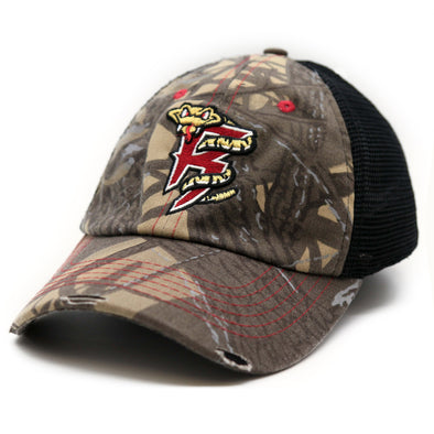 Wisconsin Timber Rattlers Camo Mesh Hat