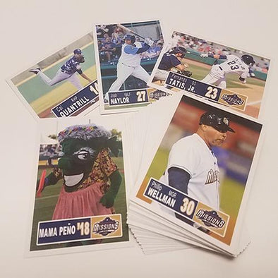 San Antonio Missions 2018 Missions Team Card Set
