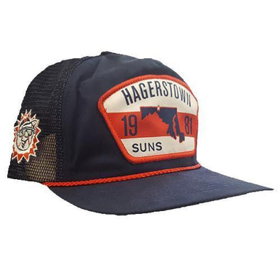 Hagerstown Suns Retro Suns Trucker Hat