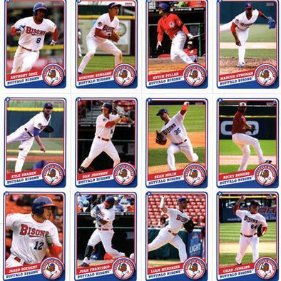 Buffalo Bisons 2014 Team Card Set