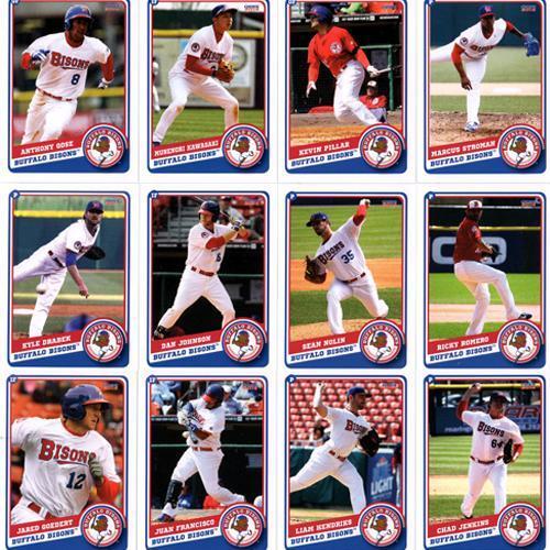 Buffalo Bisons 2014 Team Card Set
