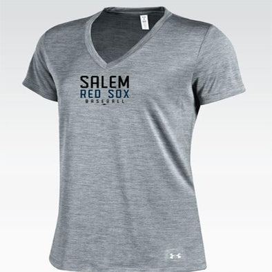 Salem Red Sox Under Armour Women's Tech V-Neck