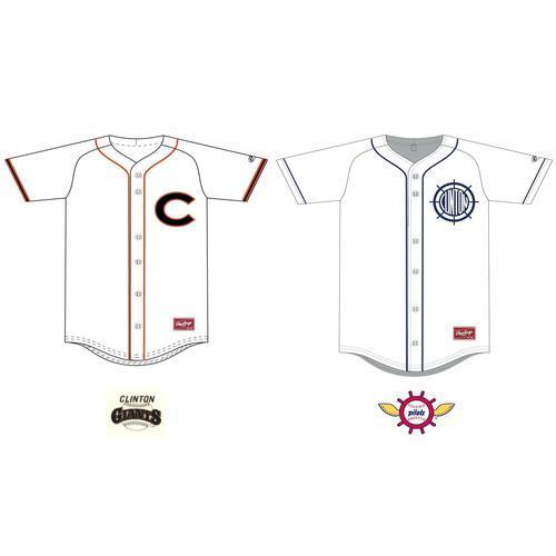 Clinton LumberKings Custom Replica Jersey