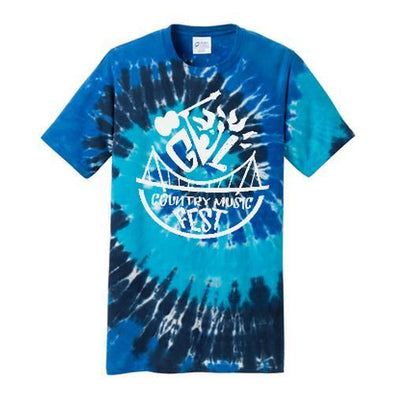 Greenville Drive CMF Blue Tie Dye Tee