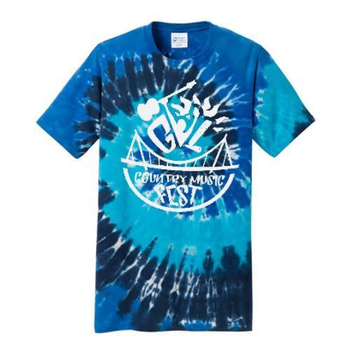 Greenville Drive CMF Blue Tie Dye Tee