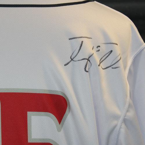 Tim Tebow Autographed Home Jersey