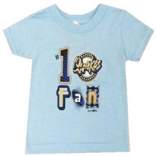 Rancho Cucamonga Quakes Toddler #1 Fan T-Shirt