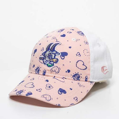 Hartford Yard Goats Toddler Peanut Cap in Pink