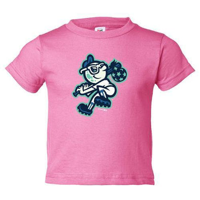 Asheville Tourists Toddler Pink Mr. Moon