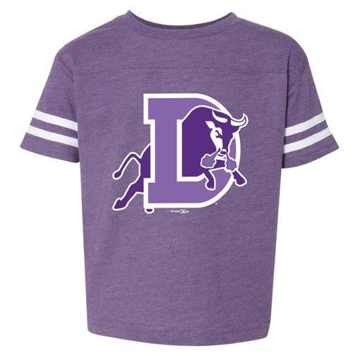 Durham Bulls Toddler Purple D Logo Sporty T-Shirt