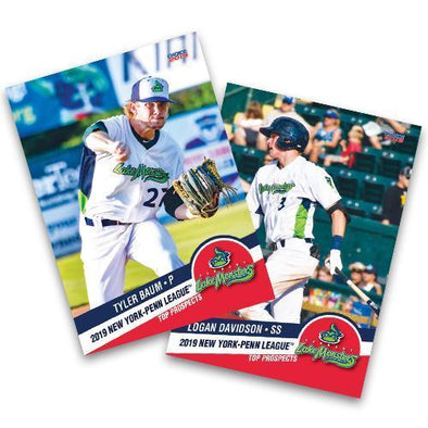 Vermont Lake Monsters 2019 New York Penn League Top Prospect Set