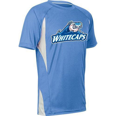 West Michigan Whitecaps Top Spin Light Blue Jersey