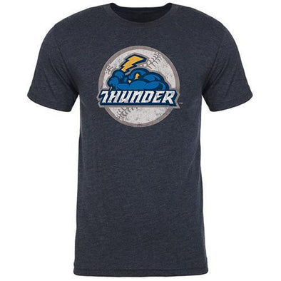 Adult Thunder Navy Circle logo t-shirt