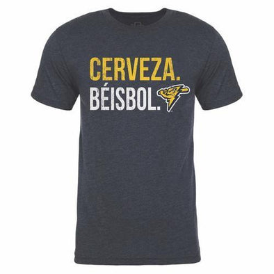 Trenton Thunder Copa America Cerveza Beisbol Navy t-shirt