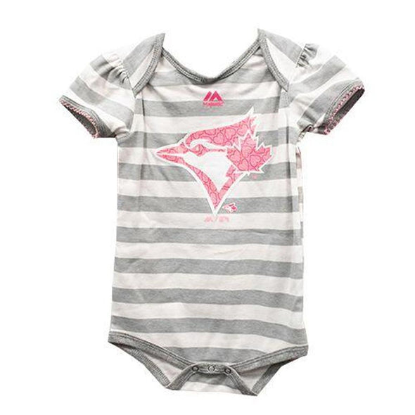Toronto Blue Jays Triple Play 3-Piece Bodysuit Infant