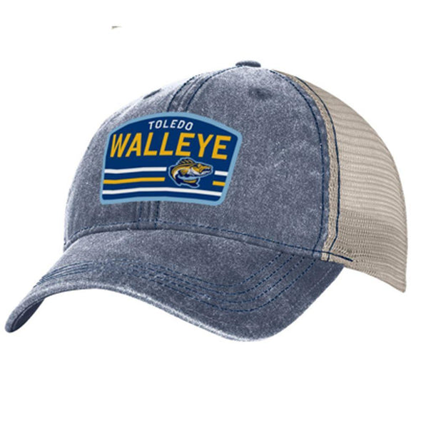 Walleye Pigment Dyed Trucker Cap