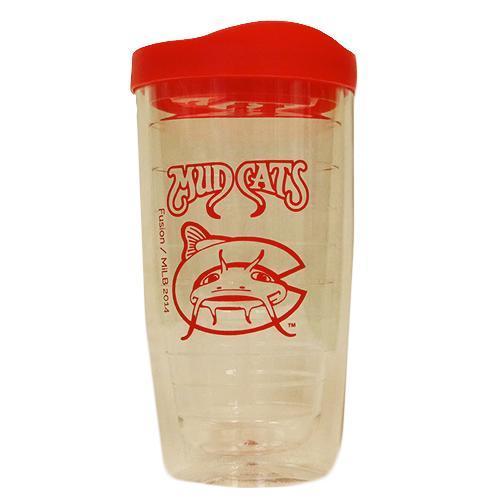 Carolina Mudcats Clear Tumbler