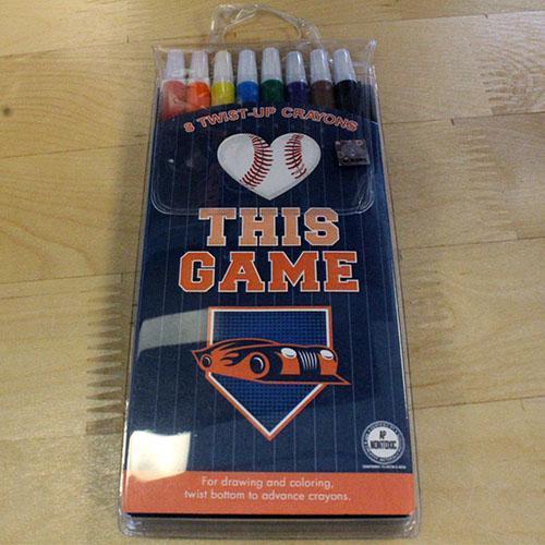 Bowling Green Hot Rods Twist-Up Crayon Pack