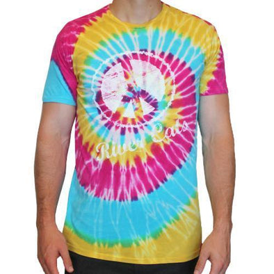 TYE DYE TEE, SACRAMENTO RIVER CATS