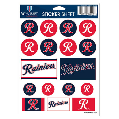 Tacoma Rainiers Sticker Sheet