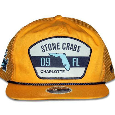 Charlotte Stone Crabs UNCLE CHARLIE Adjustable Cap