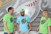 Omaha Cazadores de Tormentas COPA Men's Lime Primary Logo Tee