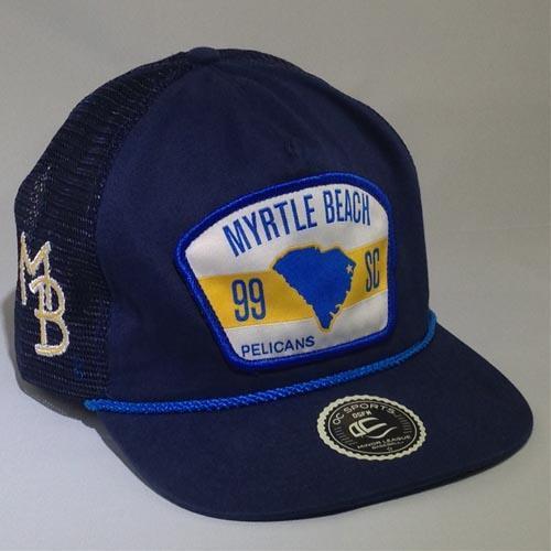 MYRTLE BEACH PELICANS OUTDOOR CAP UNCLE CHARLIE SNAPBACK